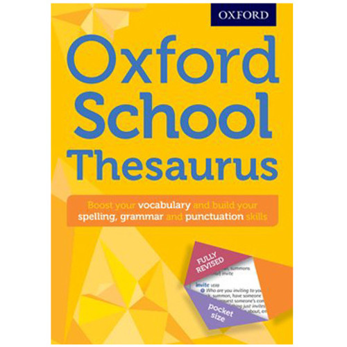 Oxford School Thesaurus (Paperback), Age 10+