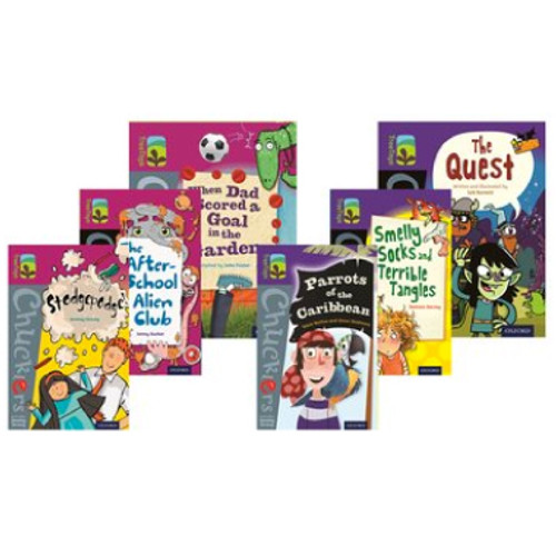 Oxford Reading Tree TreeTops Chucklers Level 10/11 Mixed Pack of 6