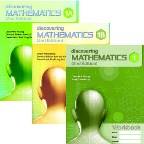 Discovering Maths 1 Class Pack of 60 (20x 1A Textbooks, 20x 1B Textbooks, 20x Workbooks) - Singapore Maths Secondary Level