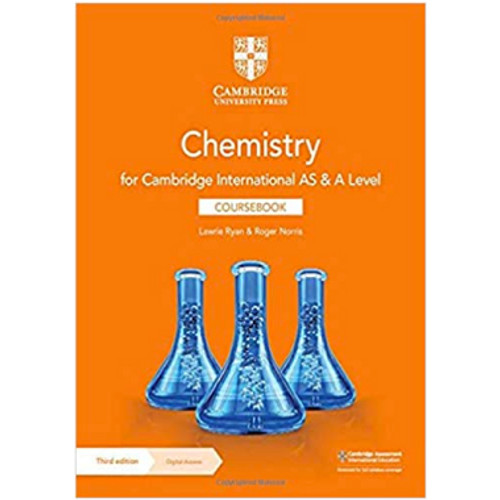 Cambridge International AS and A Level Chemistry Coursebook with Digital Access (2 Years) - ANDREWS ACADEMY