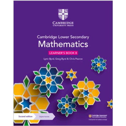 Cambridge Lower Secondary Mathematics Learner’s Book 8 with Digital Access (1 Year) - ANDREWS ACADEMY