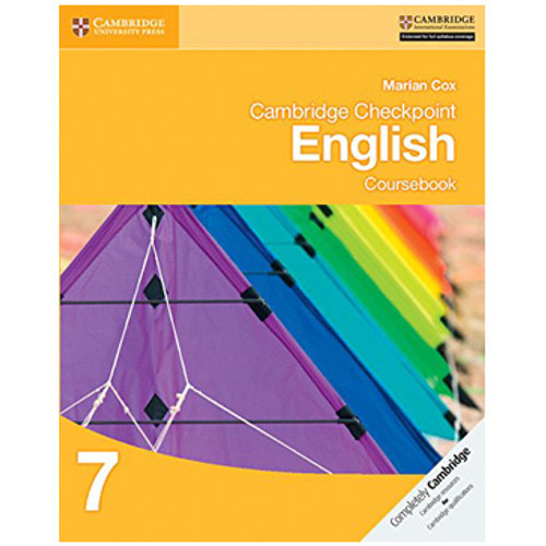 Cambridge International Checkpoint English Coursebook 7 - ANDREWS ACADEMY