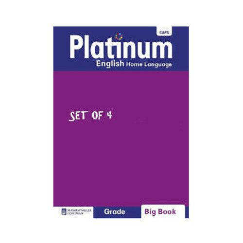 ALTERNATIVE - Platinum English Home Language Grade 1 Big Book Pack of 4 (CAPS) - CAMBRILEARN