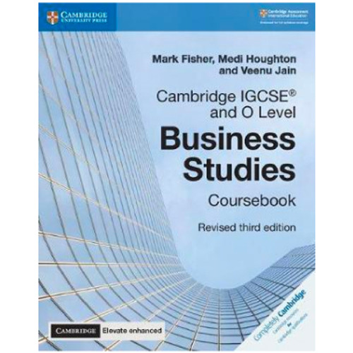 ALTERNATIVE - Cambridge IGCSE® and O Level Business Studies Revised Coursebook + Digital Elevate Enhanced Access (2 Years) - CAMBRILEARN