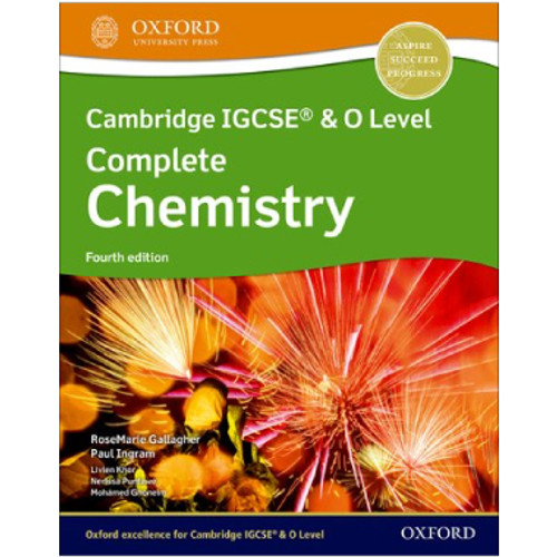 Oxford Cambridge IGCSE® and O Level Complete Chemistry: Student Book (4th Edition) - ECOLTECH