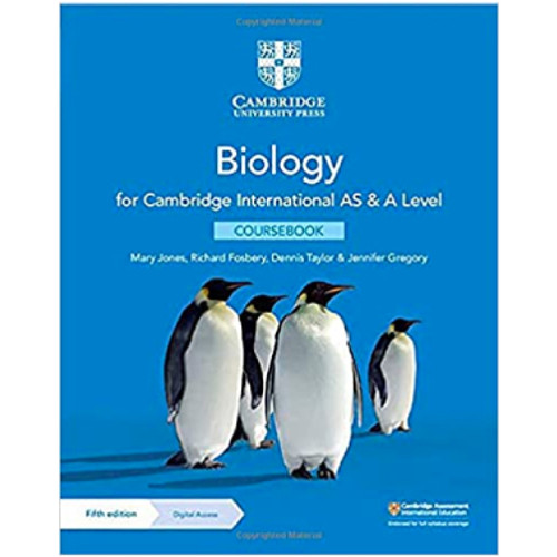 Cambridge International AS and A Level Biology Coursebook with Digital Access (2 Years) - STUDY HOUSE