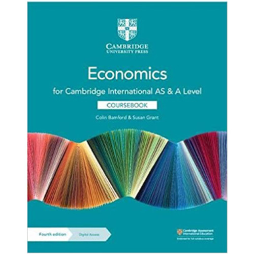 Cambridge AS and A Level Economics Coursebook with Digital Access (2 Years) - COLLECTIVE GENIUS