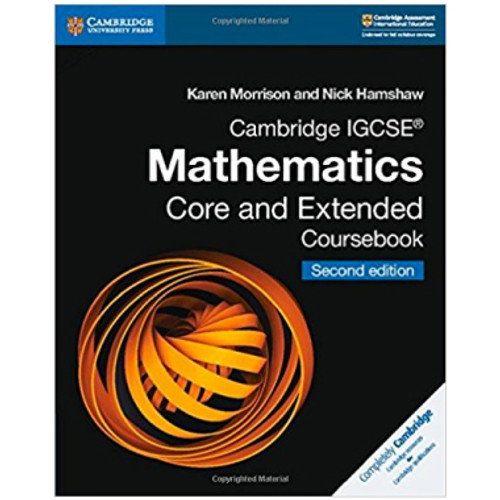 Cambridge IGCSE Mathematics Coursebook Core and Extended - COLLECTIVE GENIUS