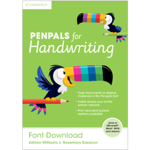 Penpals for Handwriting Font Download - ISBN 9781009332408 Penpals for Handwriting Font Download - ISBN 9781009332408