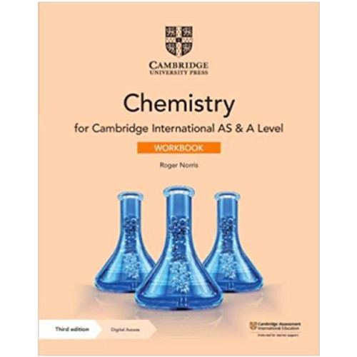 Cambridge International AS and A Level Chemistry Workbook with Digital Access (2 Years)