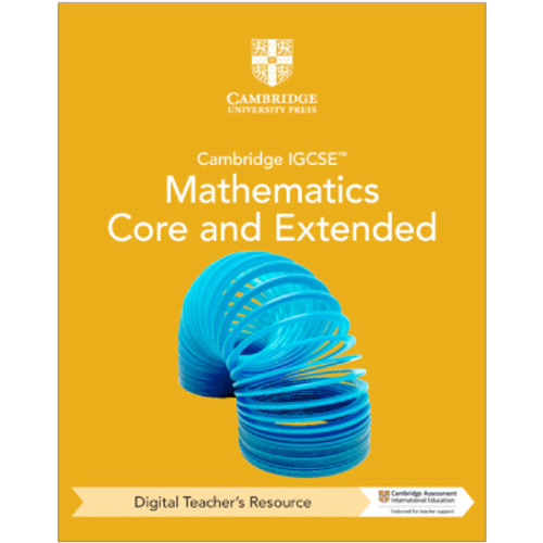 Cambridge IGCSE™ Mathematics Core and Extended Digital Teacher's Resource (5 Years Access) - ISBN 9781009298209