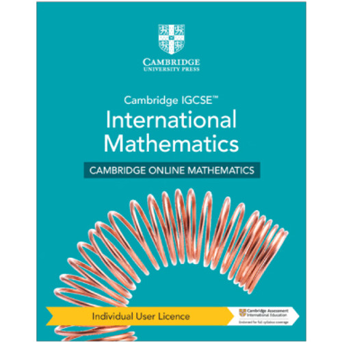 Cambridge IGCSE™ International Mathematics Cambridge Online Mathematics Course - Individual User Licence (1 Year Access) - ISBN 9781009295970
