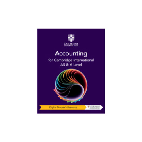 Cambridge International AS & A Level Accounting Digital Teacher's Resource - ISBN 9781108828727