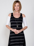 Bandeau 1/2 Sleeve White Jersey Sleevey Wonders