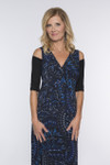 Bandeau 1/2 Sleeve Black Jersey Sleevey Wonders