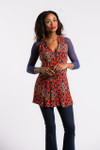 Basic 3/4 Length Navy Mesh Sleevey Wonders