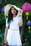 Basic 1/2 Sleeve White Cotton Jersey Sleevey Wonders
