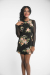 Basic Black Mesh Long Sleeve Sleevey Wonders