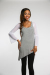 Long Bell Sleeve White Mesh Sleevey Wonders