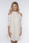 Waterfall 1/2 Sleeve Bone Mesh Sleevey Wonders