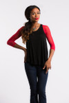 Basic 3/4 Length Red Mesh Sleevey Wonders