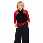 Basic 3/4 Length Red Mesh Sleevey Wonders