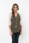 Bell 3/4 Sleeve Ivory Mesh Sleevey Wonders