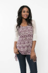 Bell 3/4 Sleeve Ivory Mesh Sleevey Wonders