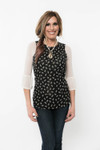 Bell 3/4 Sleeve Ivory Mesh Sleevey Wonders