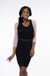 Basic 3/4 Length Blush Mesh Sleevey Wonders