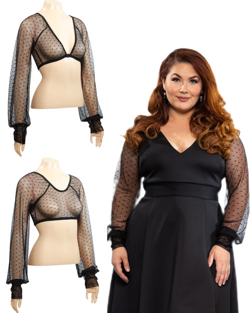 Mesh Under Sleeves | Boleros for Women 