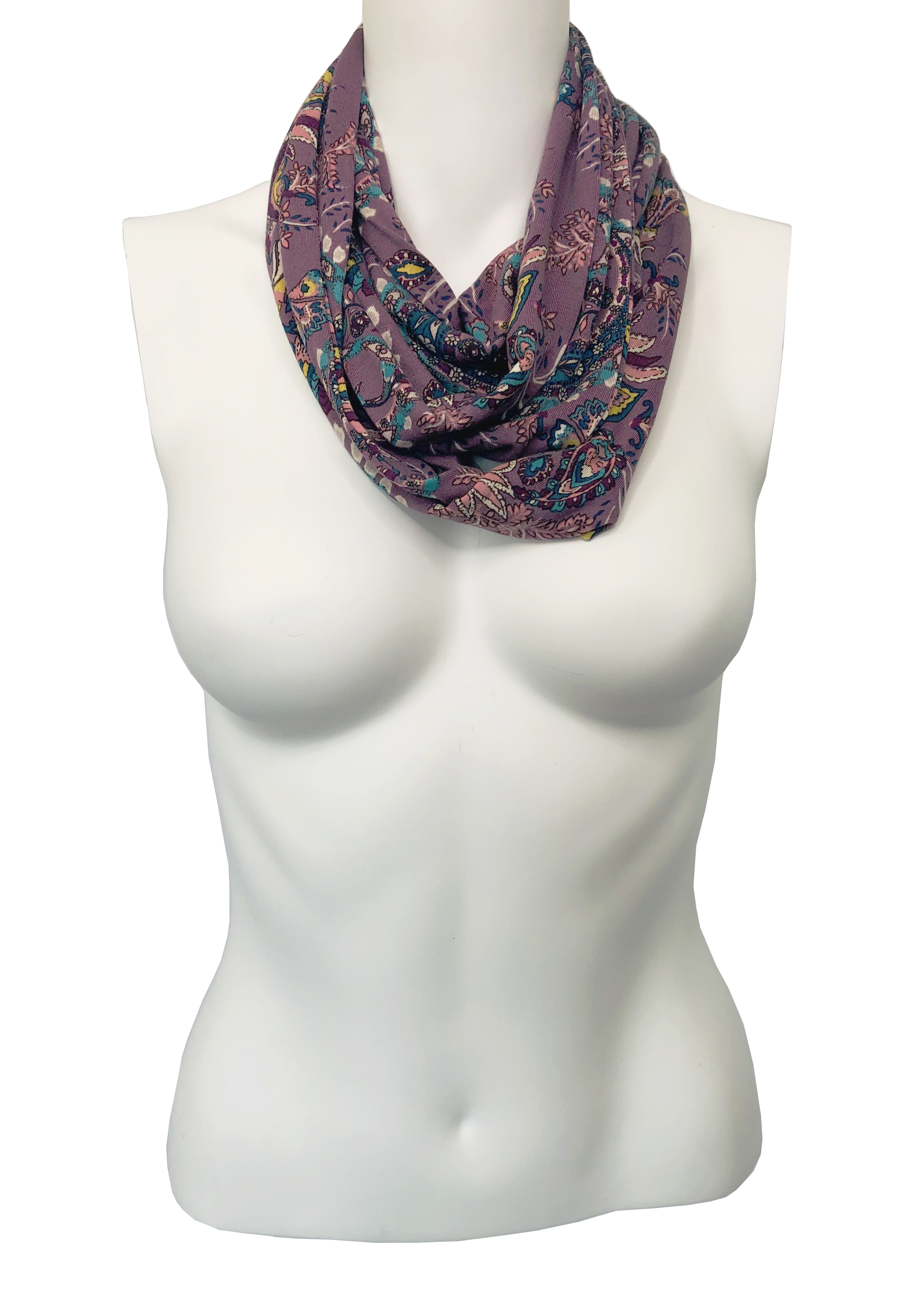 Thin silk scarf Eternity