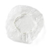Medline NON24373 PLASTIC SHOWER CAP,CLEAR,SINGLE-USE 500/CS