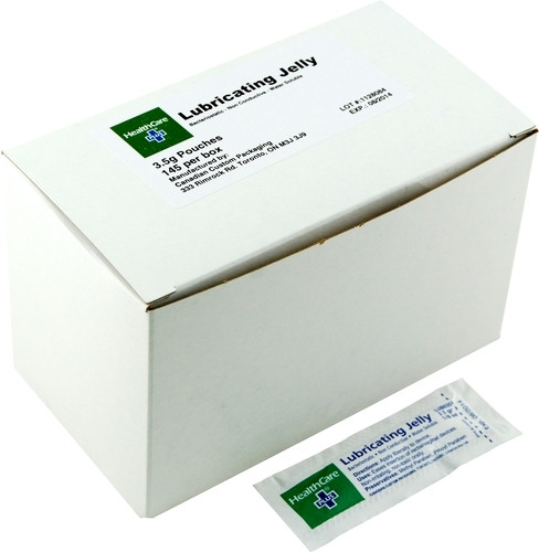 Heathcare Plus - LUB 035 - BX/145 HEALTHCARE PLUS LUBRICATING JELLY 3.5G PACKETS