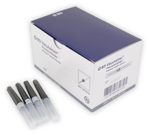 Becton Dickinson - BD 360210 - BX/100 VACUTAINER MULTI-SAMPLE NEEDLE 22G X 1" CNV