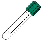 Becton Dickinson - BD 367671 - BX/100 TUBE VACUTAINER HEMO 13 x 75mm 2ml GRN