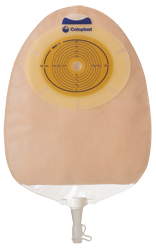 Coloplast - COL 11812 - BX/10 SENSURA 1-PIECE OPAQUE CONVEX LIGHT UROSTOMY POUCH, CUT-TO-FIT UP TO 1 3/4IN (43MM)