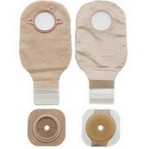 Hollister - HOL 19052 - BX/5 NEW IMAGE 2-PIECE OSTOMY DRAIN KIT W/ FLEXWEAR BARRIER & LOCK-N-ROLL CLOSURE 1 3/4" FLANGE