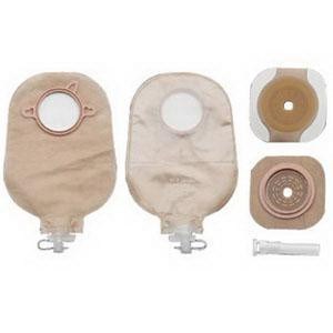 Hollister - HOL 19156 - BX/5 NEW IMAGE 2-PIECE OSTOMY DRAIN KIT W/ FLEXWEAR BARRIER & CLAMP 4" FLANGE