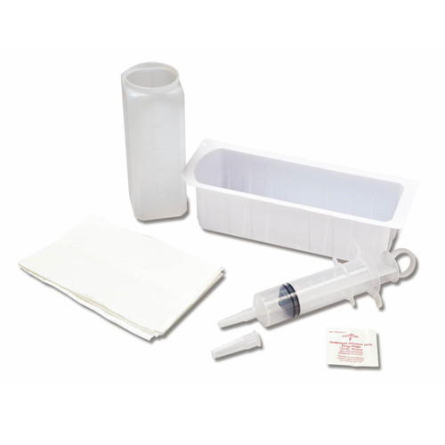 Medline - MDL M103103B - EA/1 IRRIGATION TRAY W/ PISTON SYRINGE