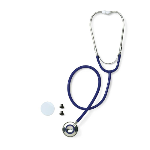 Medline - MDL MDS926203 - EA/1 MEDLINE DUAL HEAD STETHOSCOPE, BLUE.