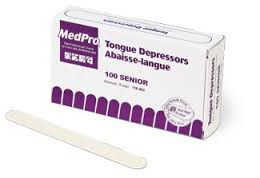 AMG - AMG 118-403 - BX/100 MEDPRO SENIOR TONGUE DEPRESSOR, WOOD