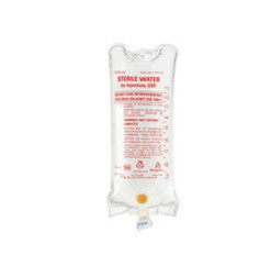 BAXTER JB7114 STERILE WATER 1000mL BAG CS/12