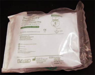 Bard - BRD 153509 - EA/1 URINARY DRAINAGE BAG 4000ML, ANTI-REFLUX VALVE