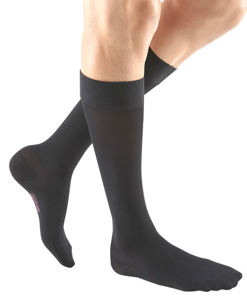 BSN - BSN 110494 - PR/1 JOBST ACTIVEWEAR 20-30MMHG KNEE-HIGH CLOSED-TOE COMPRESSION STOCKING MEDIUM BLACK UNISEX LATEX-
