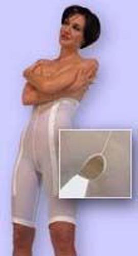 BSN - BSN 110661 - EA/1 JOBST WOMEN PLASTIC SURGERY GIRDLE MID-THIGH SMALL (24IN-26IN) WHITE LATEX-FREE