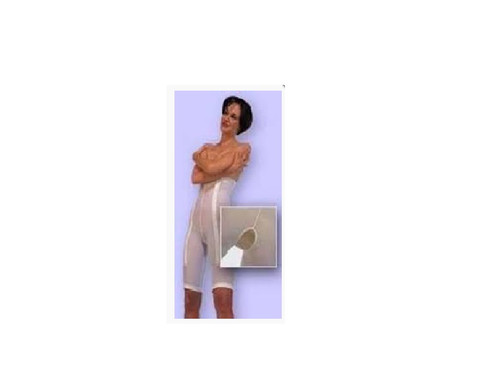 BSN - BSN 110670 - EA/1 JOBST WOMEN PLASTIC SURGERY GIRDLE MID-THIGH XX-LARGE (33IN-34IN), WHITE LATEX-FREE
