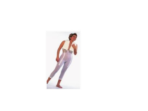 BSN - BSN 110673 - EA/1 JOBST WOMEN PLASTIC SURGERY GIRDLE LONG LEG 3X-LARGE (35IN-36IN), WHITE LATEX-FREE
