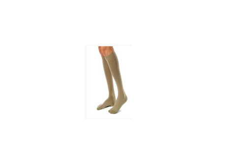 BSN - BSN 115004 - PR/1 JOBST MEDICAL LEG WEAR ,MEN, KNEE HIGH, RIBBED, 15-20MMHG, SM, NAVY, CLOSED TOE