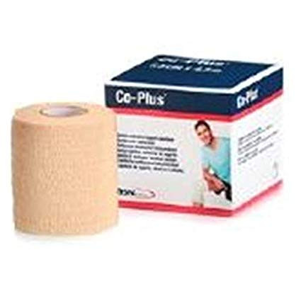 BSN - BSN 7210017 - BX/24 CO-PLUS LATEX FREE ELASTIC COHESIVE BANDAGE 7.5CM X 4.5M (STRETCHED), BEIGE